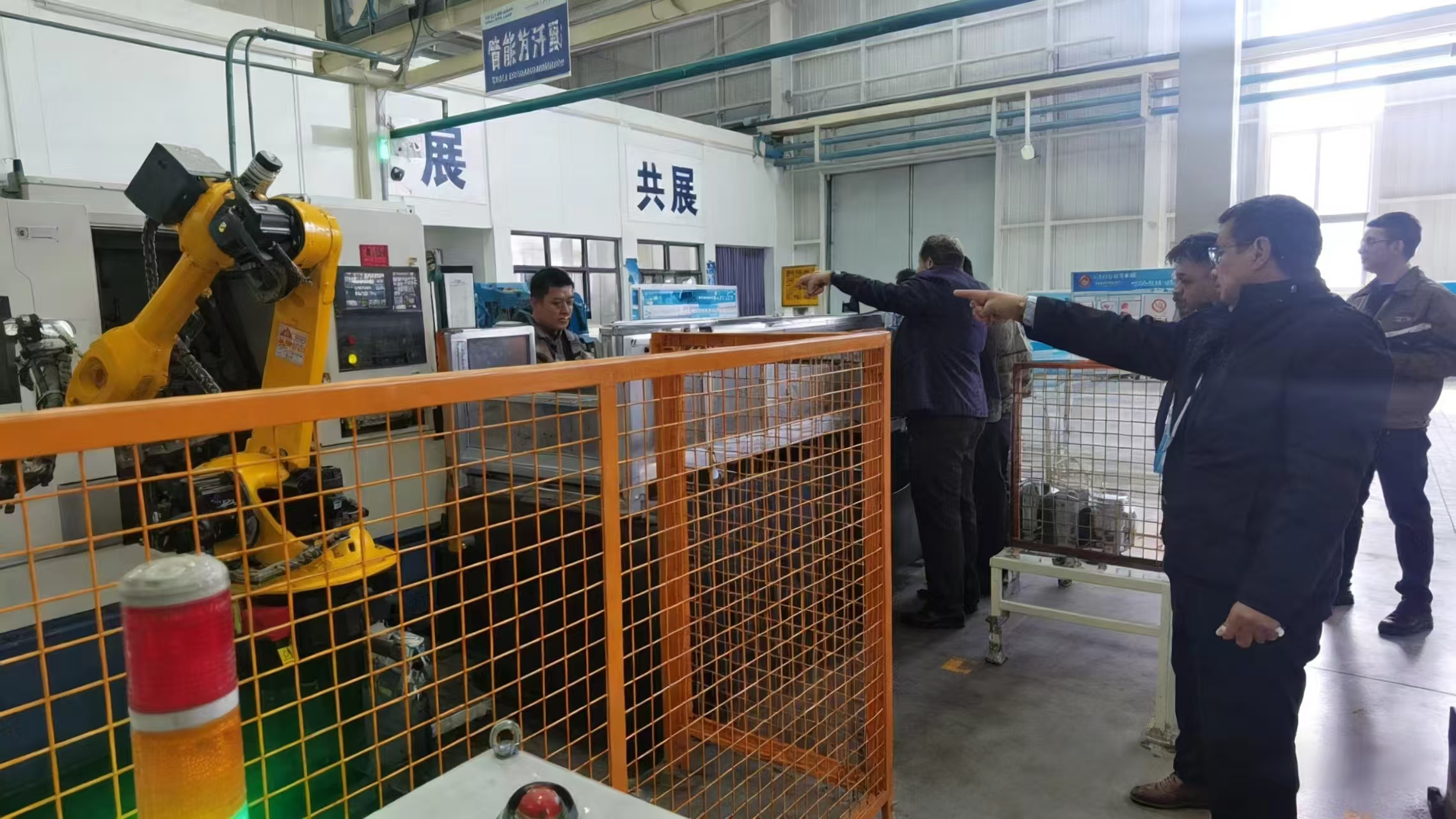 印度客商來公司考察